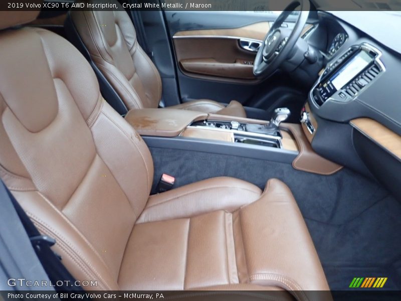 Front Seat of 2019 XC90 T6 AWD Inscription