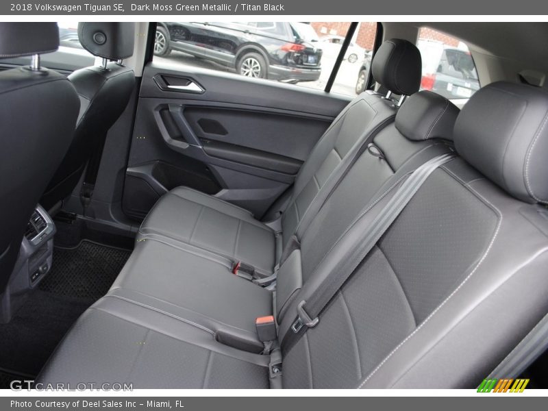 Rear Seat of 2018 Tiguan SE