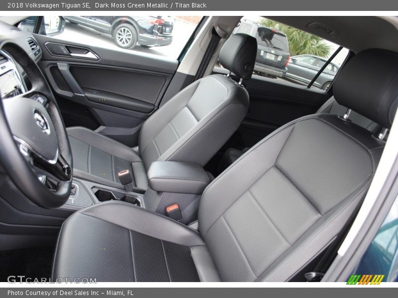 Front Seat of 2018 Tiguan SE