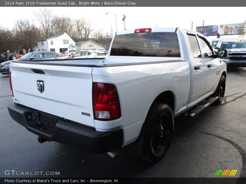 Bright White / Black/Diesel Gray 2014 Ram 1500 Tradesman Quad Cab
