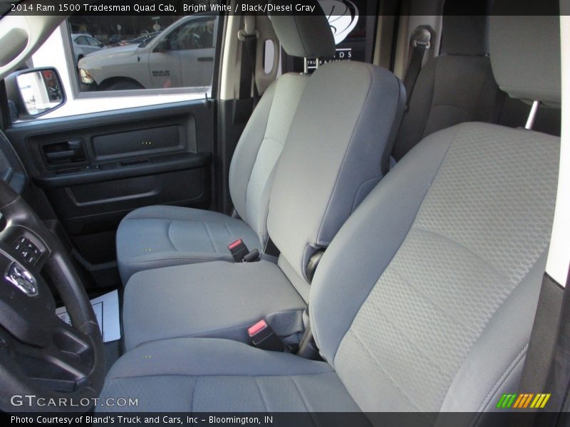 Bright White / Black/Diesel Gray 2014 Ram 1500 Tradesman Quad Cab
