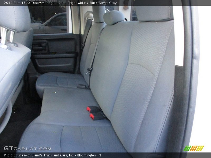 Bright White / Black/Diesel Gray 2014 Ram 1500 Tradesman Quad Cab