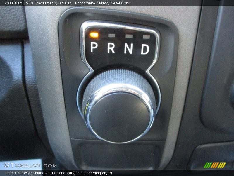 Bright White / Black/Diesel Gray 2014 Ram 1500 Tradesman Quad Cab