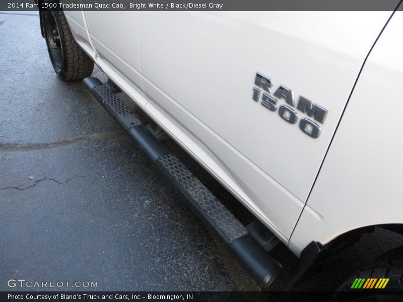 Bright White / Black/Diesel Gray 2014 Ram 1500 Tradesman Quad Cab
