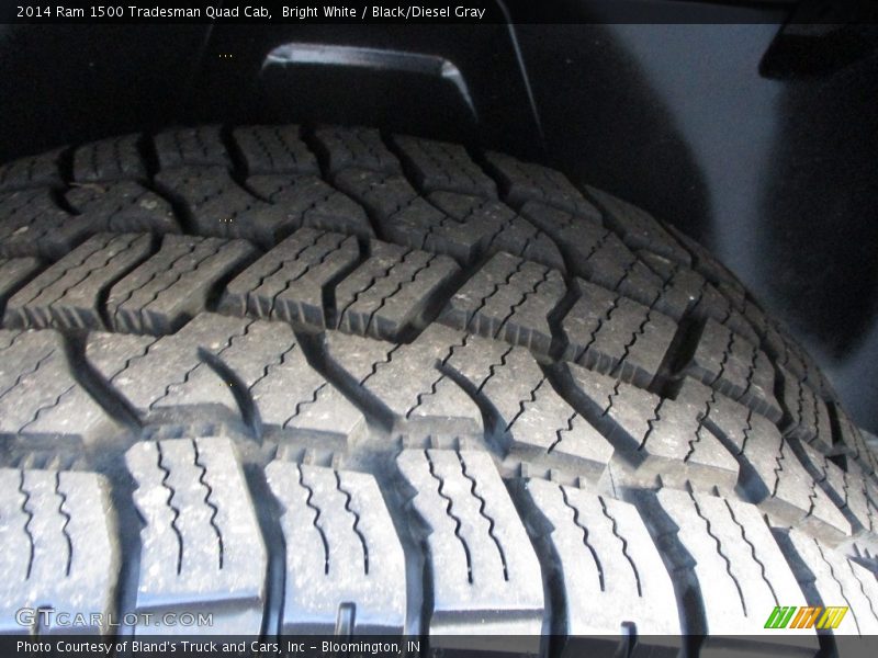 Bright White / Black/Diesel Gray 2014 Ram 1500 Tradesman Quad Cab