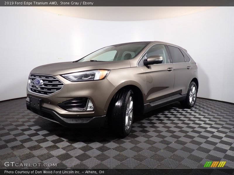 Stone Gray / Ebony 2019 Ford Edge Titanium AWD