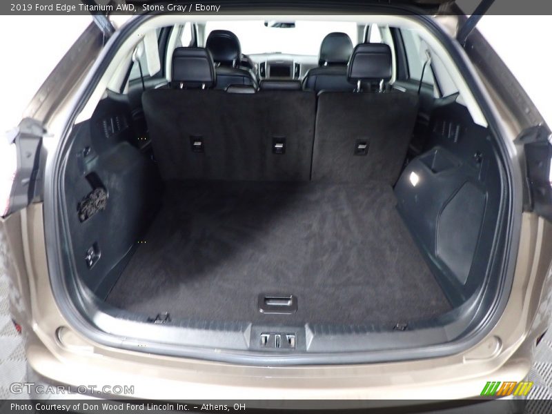 Stone Gray / Ebony 2019 Ford Edge Titanium AWD
