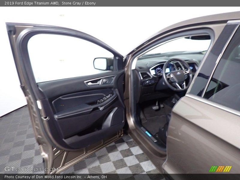 Stone Gray / Ebony 2019 Ford Edge Titanium AWD