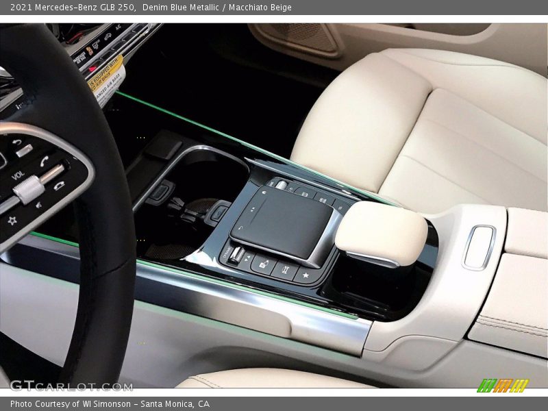 Denim Blue Metallic / Macchiato Beige 2021 Mercedes-Benz GLB 250