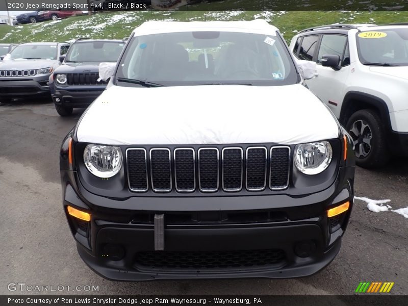 Black / Black 2020 Jeep Renegade Sport 4x4