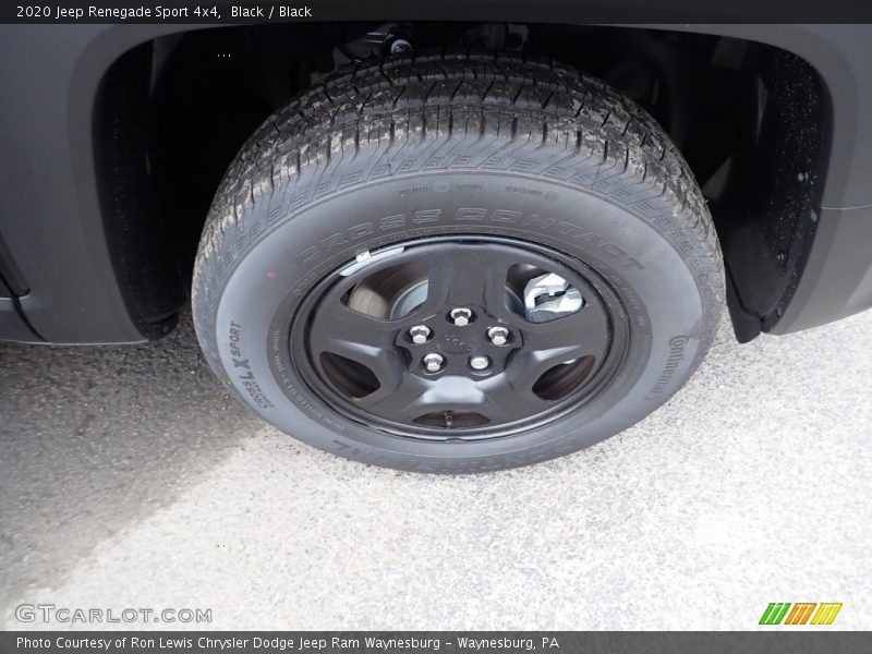 Black / Black 2020 Jeep Renegade Sport 4x4