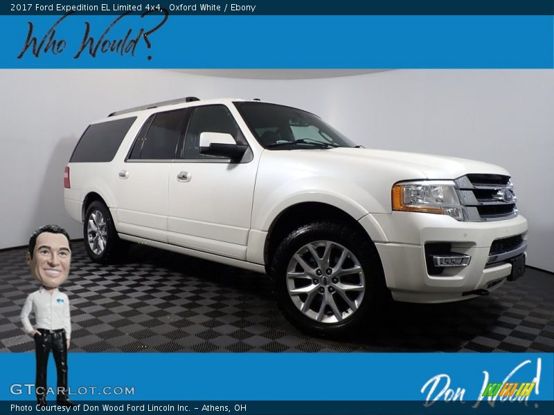 Oxford White / Ebony 2017 Ford Expedition EL Limited 4x4