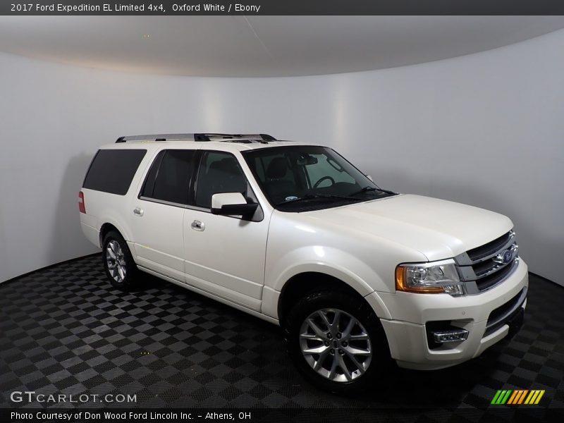 Oxford White / Ebony 2017 Ford Expedition EL Limited 4x4