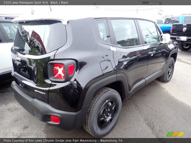 Black / Black 2020 Jeep Renegade Sport 4x4