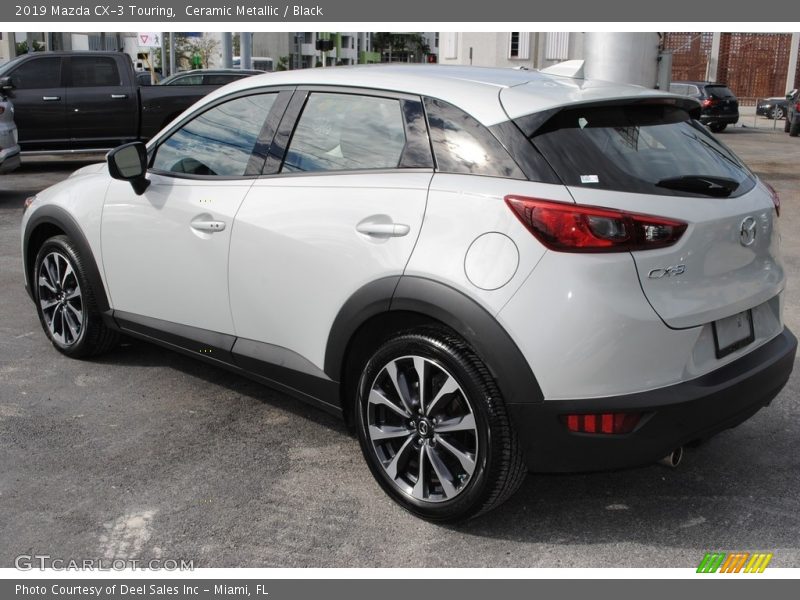 Ceramic Metallic / Black 2019 Mazda CX-3 Touring