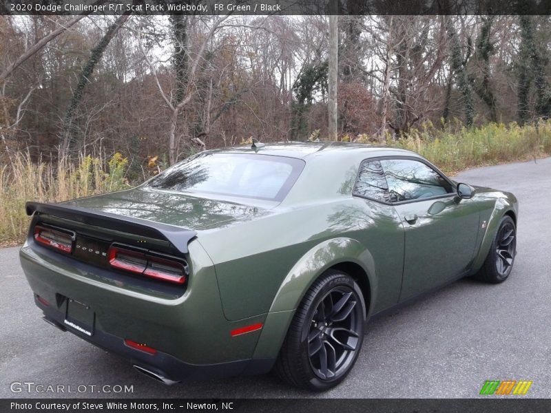 F8 Green / Black 2020 Dodge Challenger R/T Scat Pack Widebody