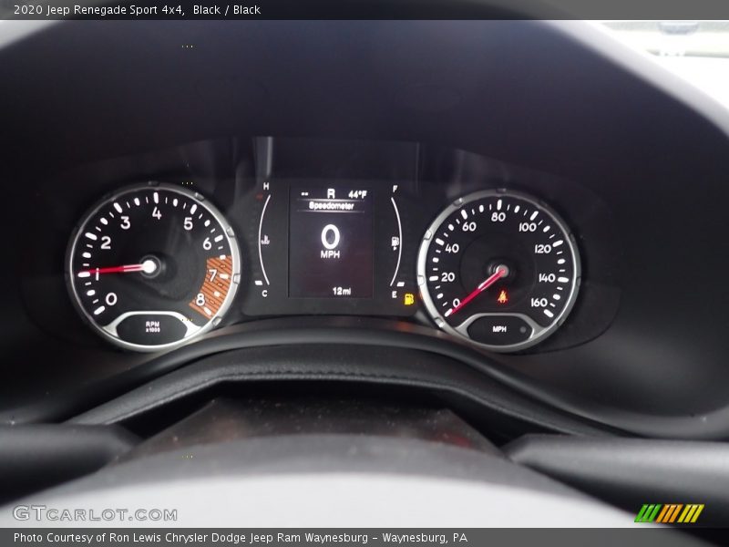 Black / Black 2020 Jeep Renegade Sport 4x4