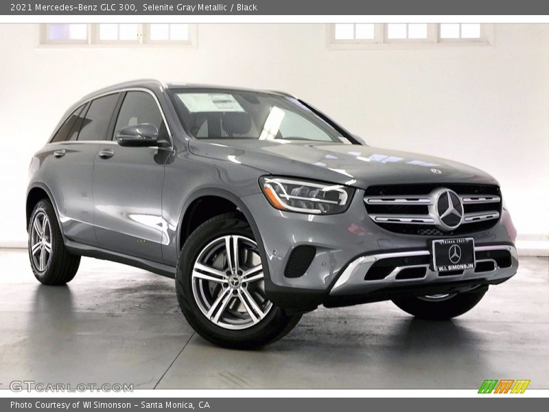 Selenite Gray Metallic / Black 2021 Mercedes-Benz GLC 300