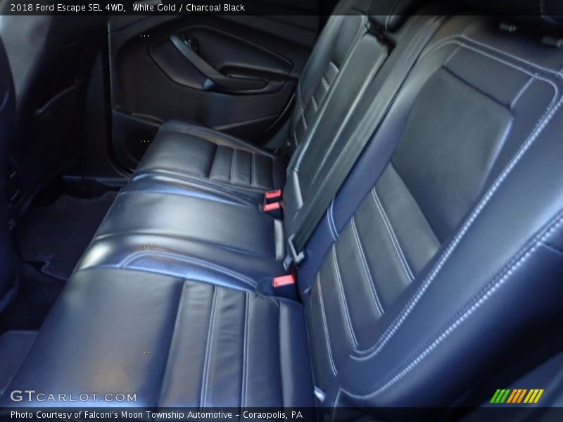 White Gold / Charcoal Black 2018 Ford Escape SEL 4WD