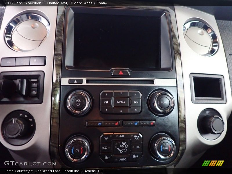Oxford White / Ebony 2017 Ford Expedition EL Limited 4x4