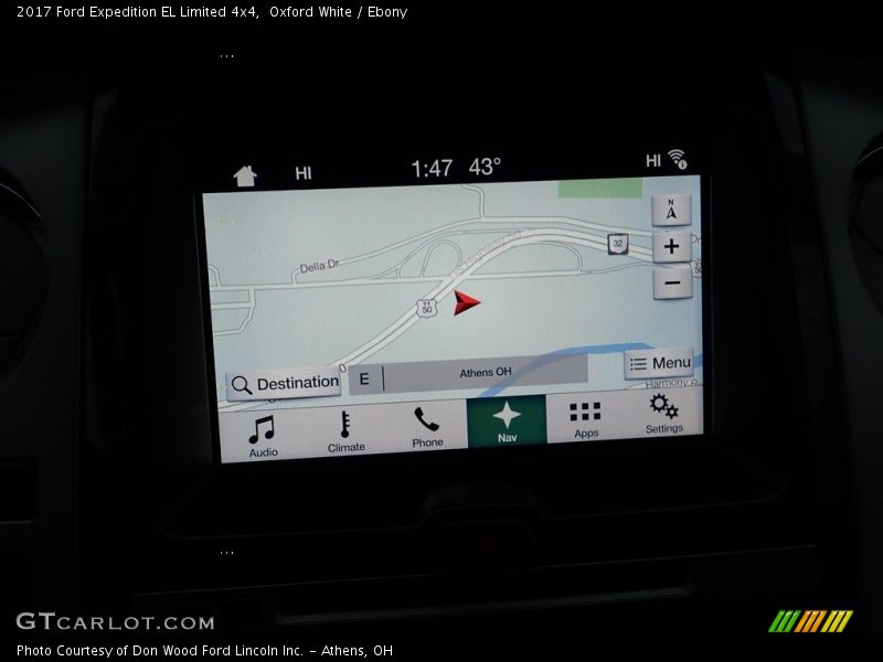 Oxford White / Ebony 2017 Ford Expedition EL Limited 4x4