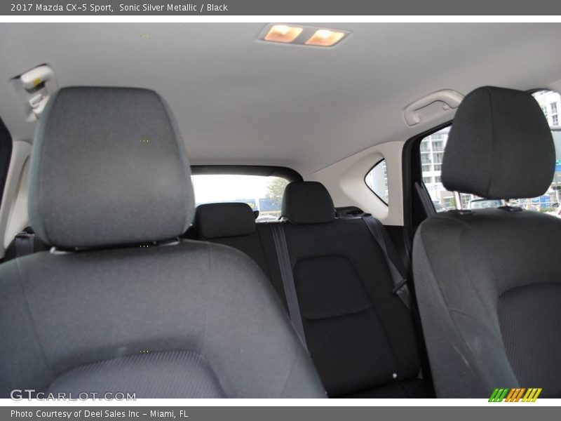 Sonic Silver Metallic / Black 2017 Mazda CX-5 Sport