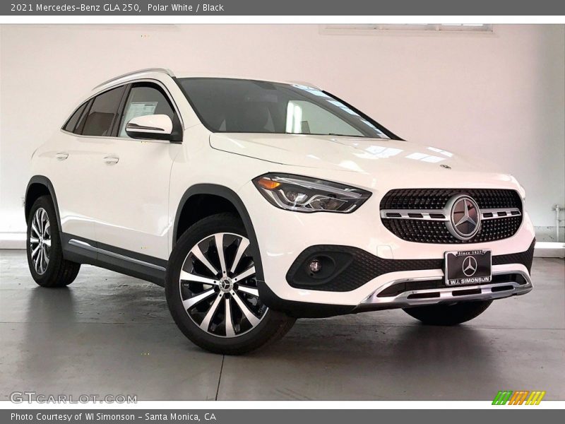 Polar White / Black 2021 Mercedes-Benz GLA 250