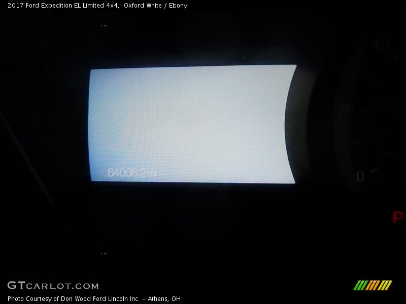 Oxford White / Ebony 2017 Ford Expedition EL Limited 4x4