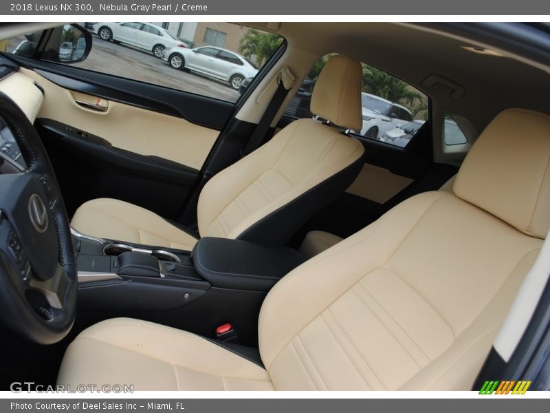 Front Seat of 2018 NX 300