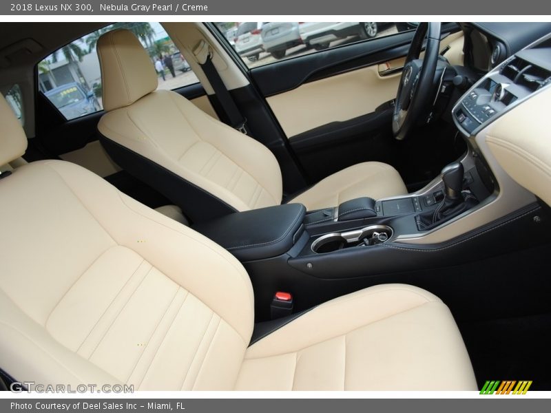 Front Seat of 2018 NX 300