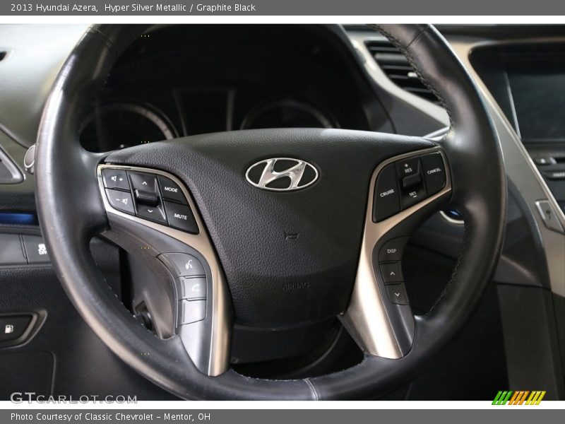 Hyper Silver Metallic / Graphite Black 2013 Hyundai Azera