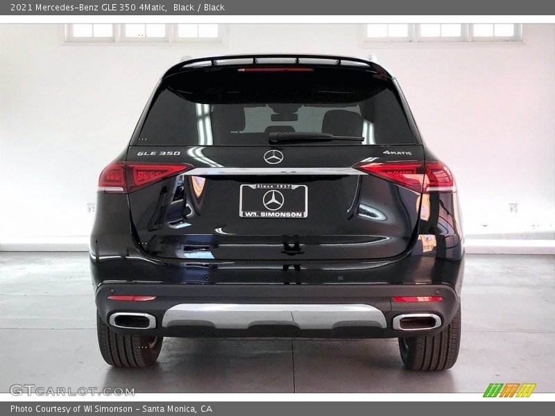 Black / Black 2021 Mercedes-Benz GLE 350 4Matic