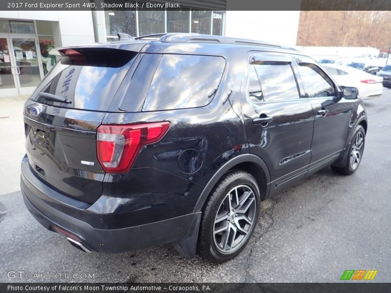 Shadow Black / Ebony Black 2017 Ford Explorer Sport 4WD