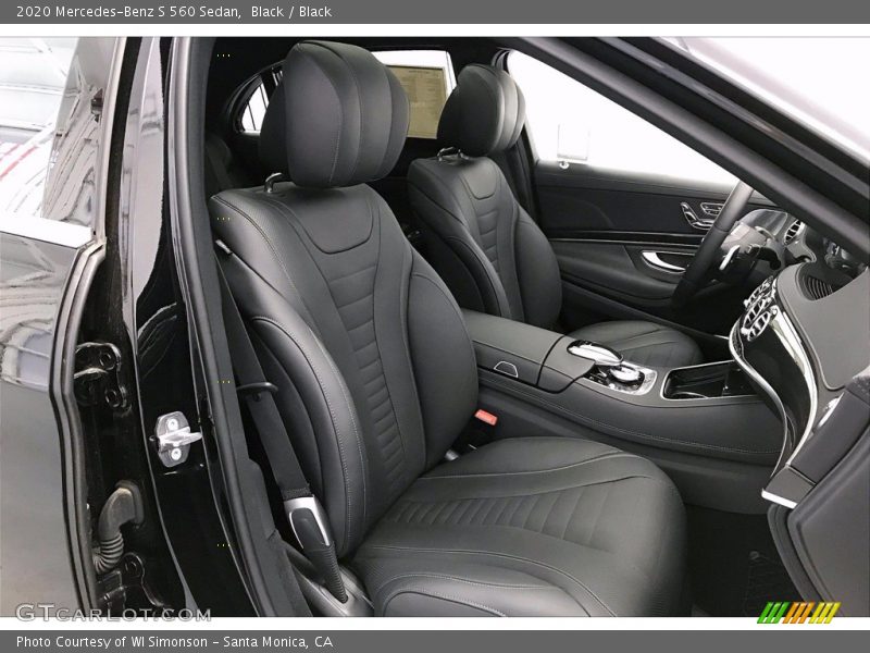  2020 S 560 Sedan Black Interior