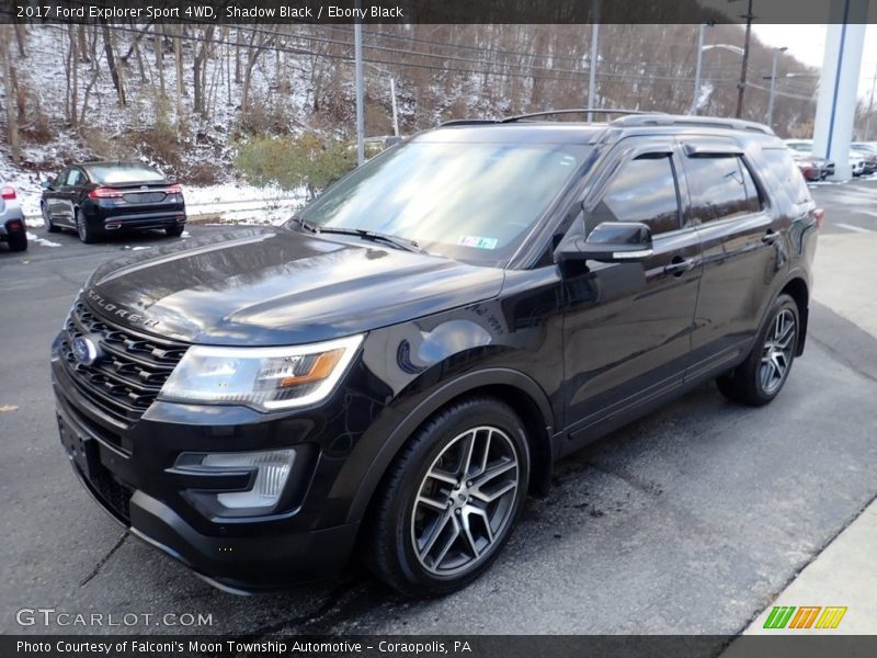 Shadow Black / Ebony Black 2017 Ford Explorer Sport 4WD