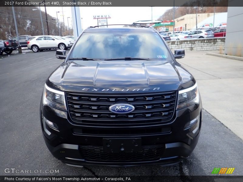Shadow Black / Ebony Black 2017 Ford Explorer Sport 4WD