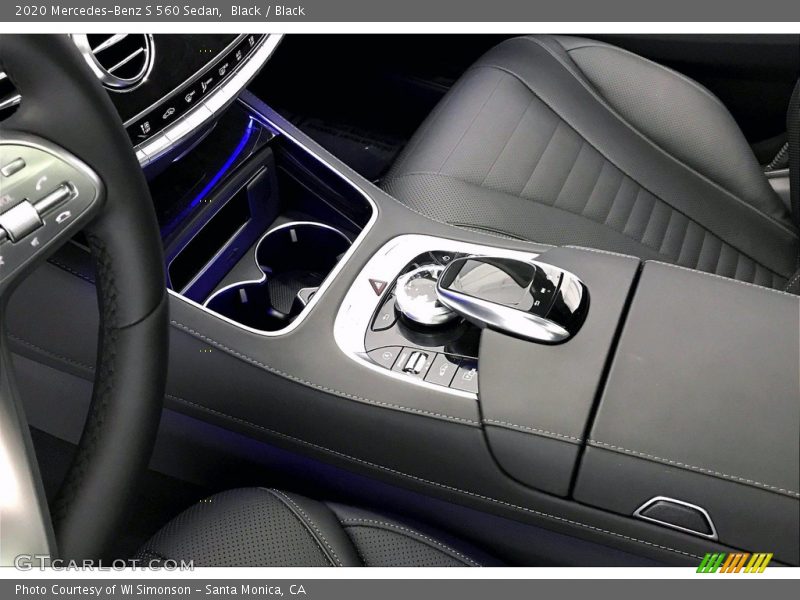 Controls of 2020 S 560 Sedan