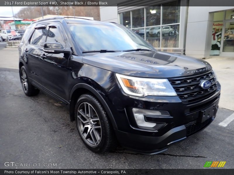 Shadow Black / Ebony Black 2017 Ford Explorer Sport 4WD