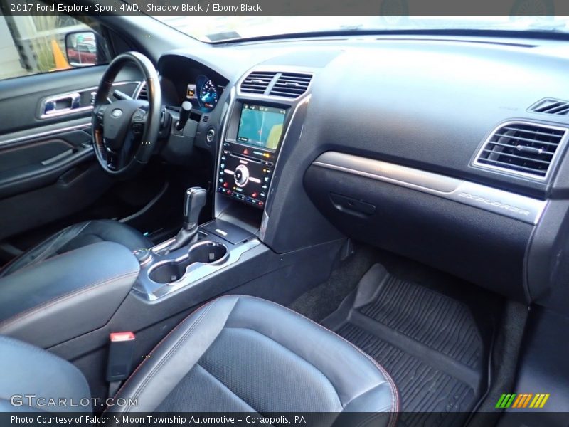 Shadow Black / Ebony Black 2017 Ford Explorer Sport 4WD