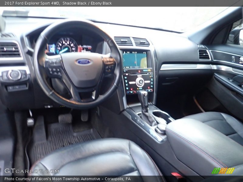 Shadow Black / Ebony Black 2017 Ford Explorer Sport 4WD