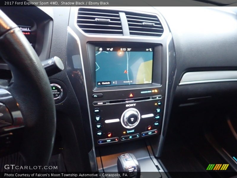 Shadow Black / Ebony Black 2017 Ford Explorer Sport 4WD