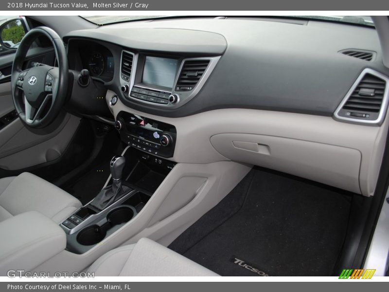 Dashboard of 2018 Tucson Value