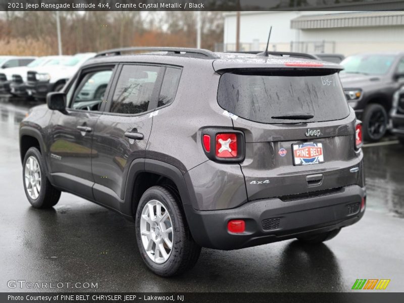 Granite Crystal Metallic / Black 2021 Jeep Renegade Latitude 4x4