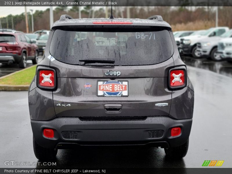 Granite Crystal Metallic / Black 2021 Jeep Renegade Latitude 4x4