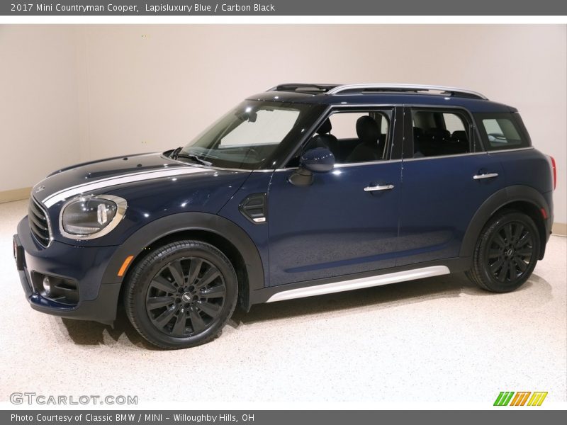 Lapisluxury Blue / Carbon Black 2017 Mini Countryman Cooper