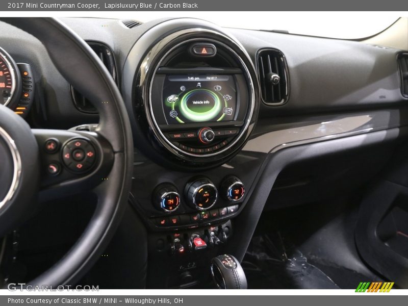 Lapisluxury Blue / Carbon Black 2017 Mini Countryman Cooper