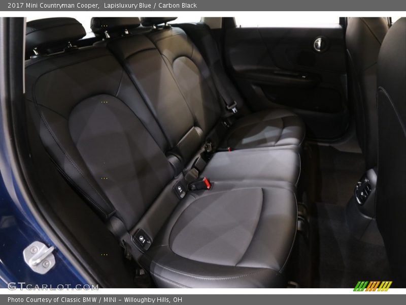 Lapisluxury Blue / Carbon Black 2017 Mini Countryman Cooper