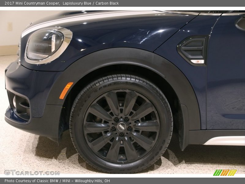 Lapisluxury Blue / Carbon Black 2017 Mini Countryman Cooper