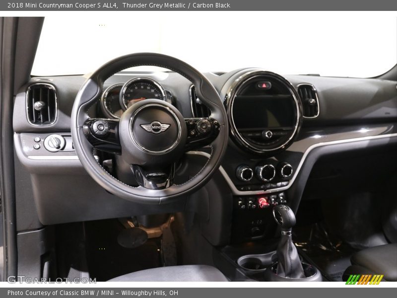 Thunder Grey Metallic / Carbon Black 2018 Mini Countryman Cooper S ALL4