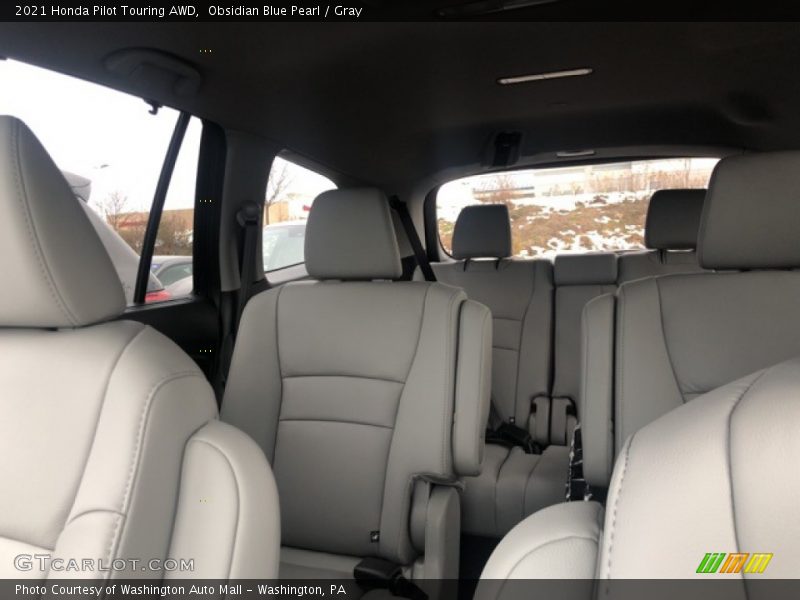 Obsidian Blue Pearl / Gray 2021 Honda Pilot Touring AWD